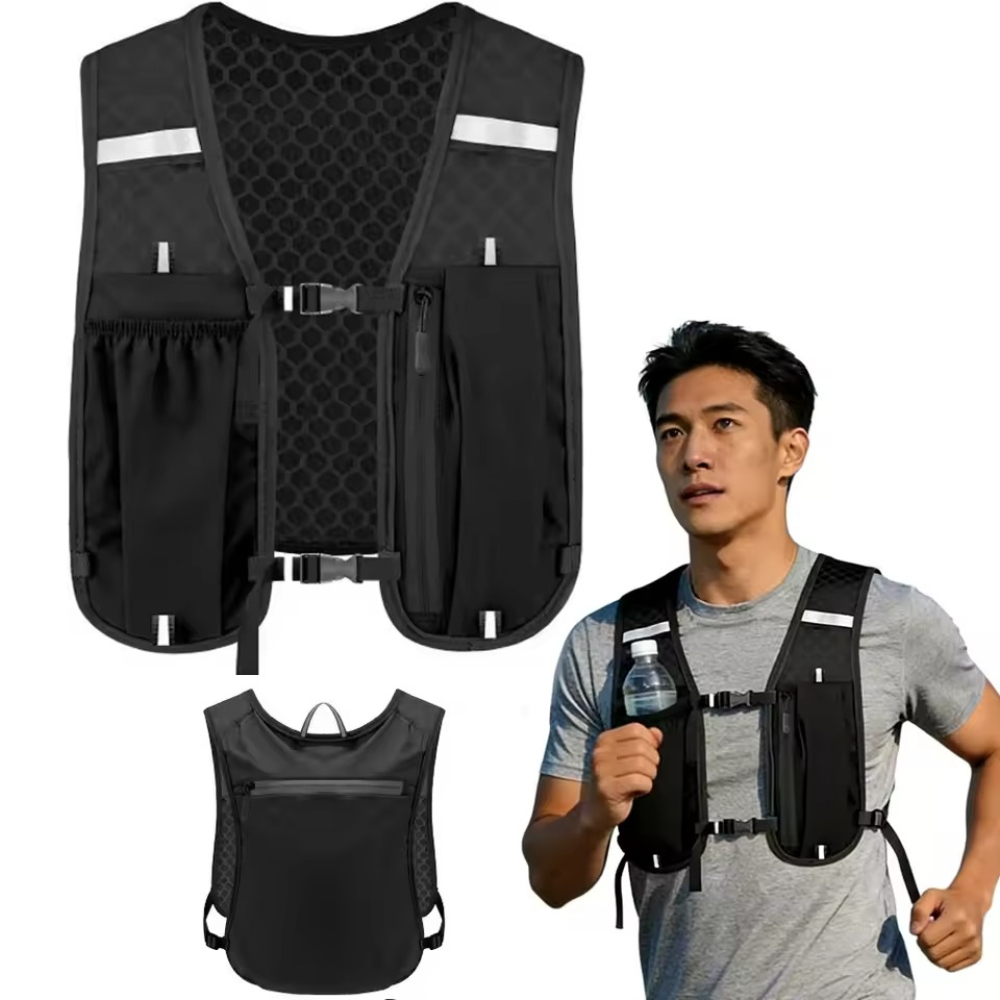 Running Hydration Vest - Chaleco de Hidratación para Correr, para
