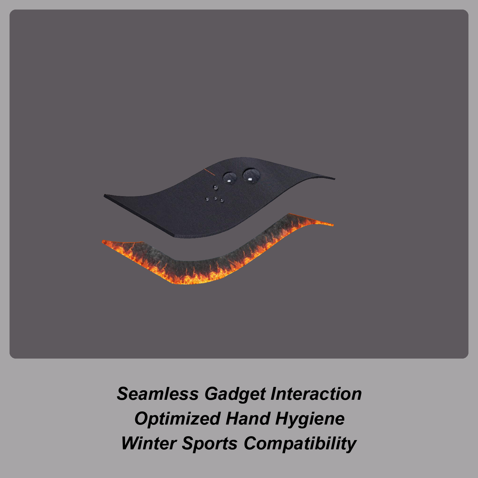 Running Gear In The Cold - Guantes cálidos de invierno a prueba