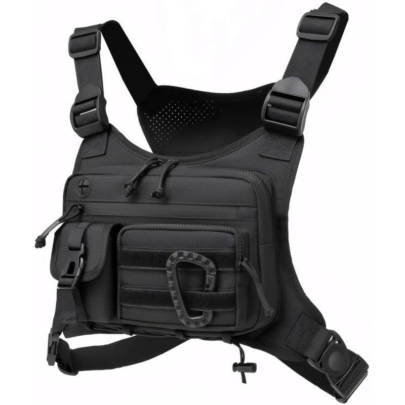 Running Hydration Vest - Bolsa de pecho táctica para hombre,