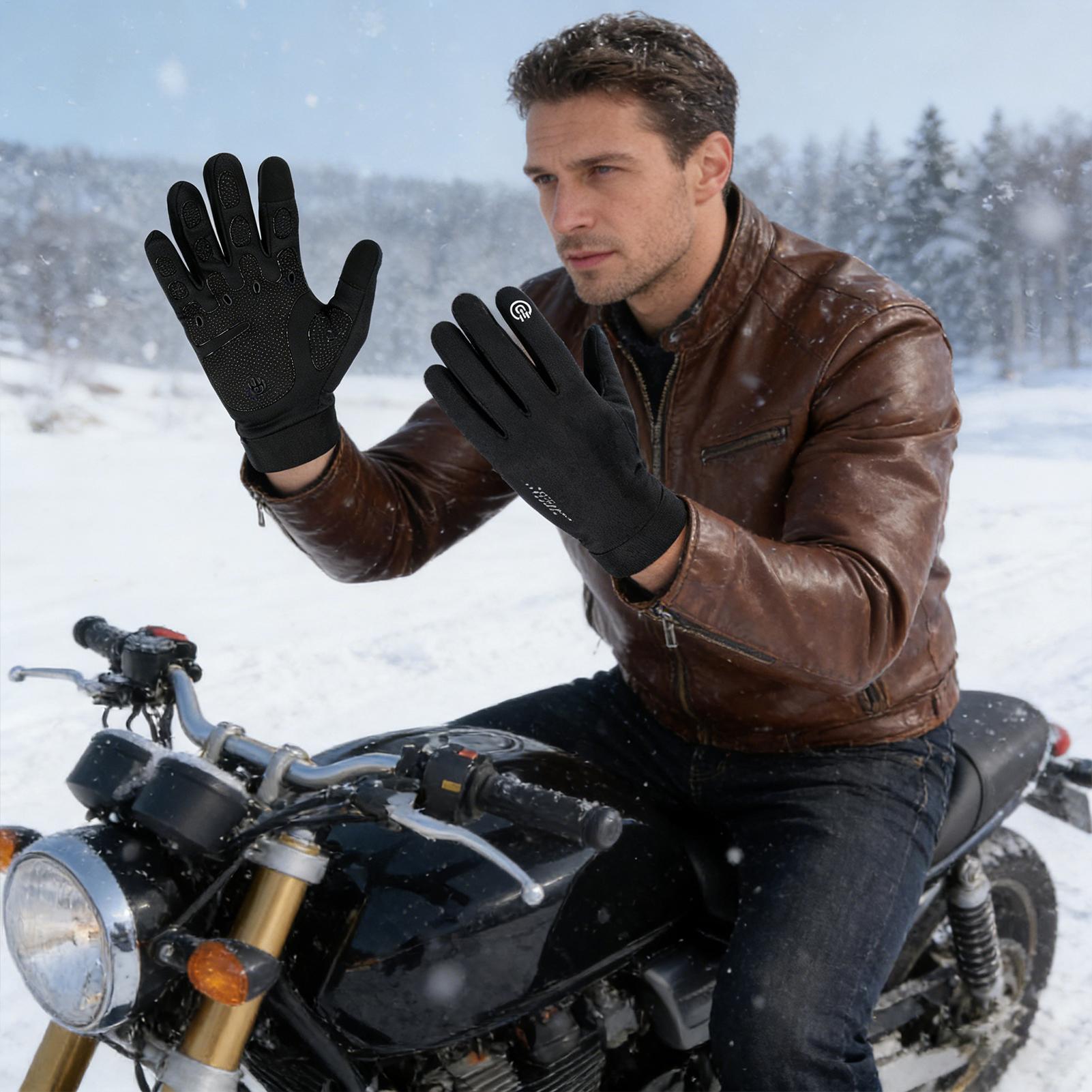 Running Gear In The Cold - Guantes de ciclismo de invierno con