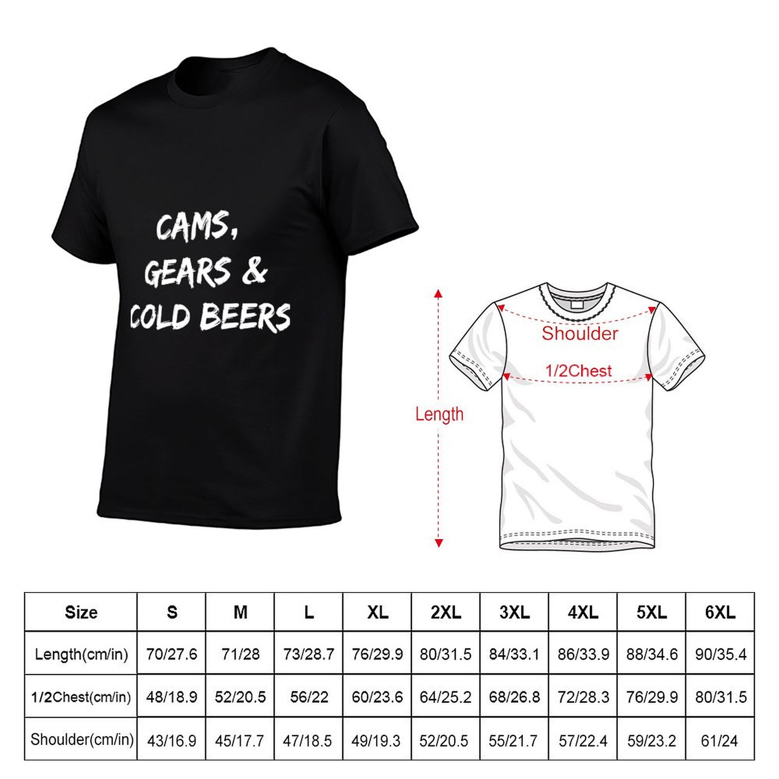 Camiseta Cams, Gears & Cold Be - Running Gear In The Cold reseña y precio