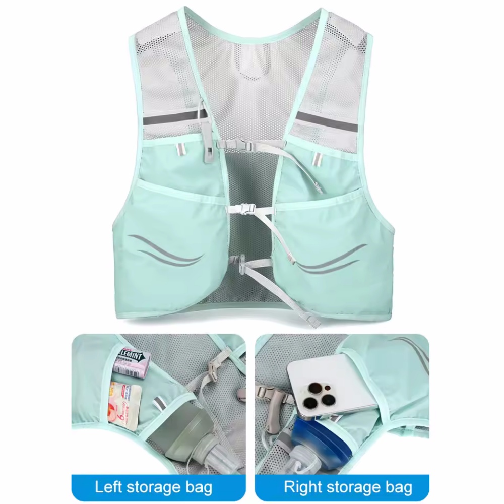 Chaleco reflectante para corre - Running Hydration Vest reseña y precio