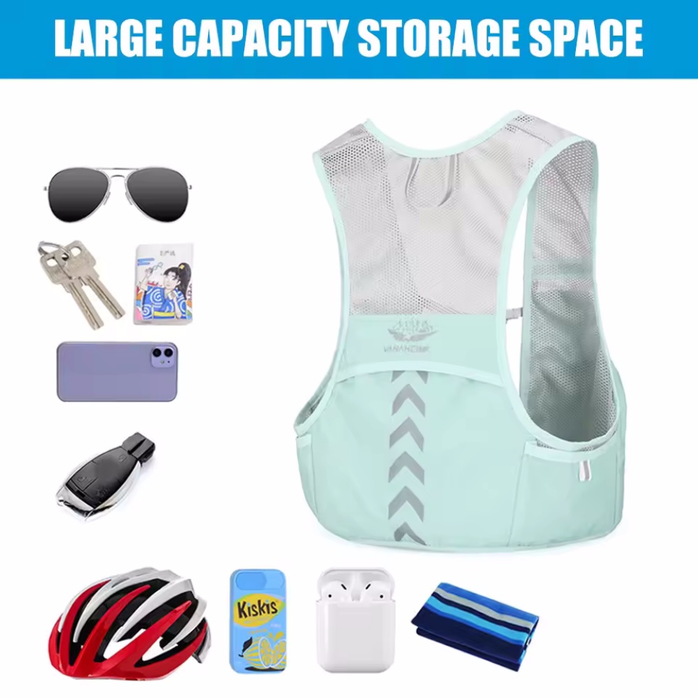 Chaleco reflectante para corre - Running Hydration Vest reseña y precio