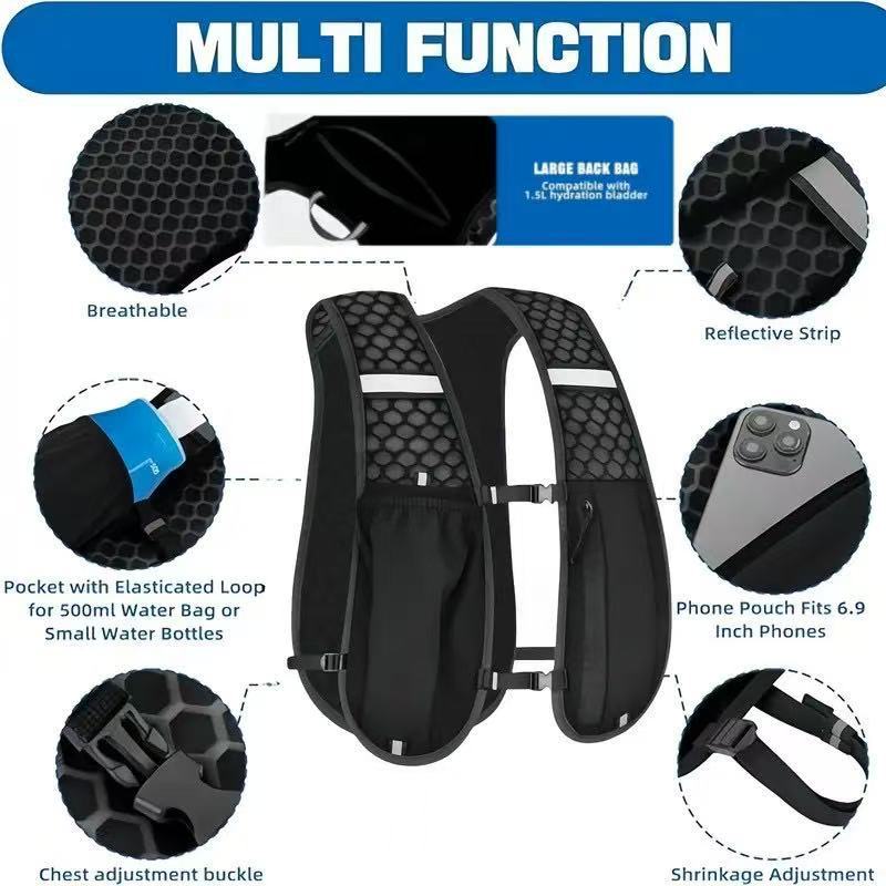 Chaleco de Running Unisex Resi - Running Hydration Vest reseña y precio