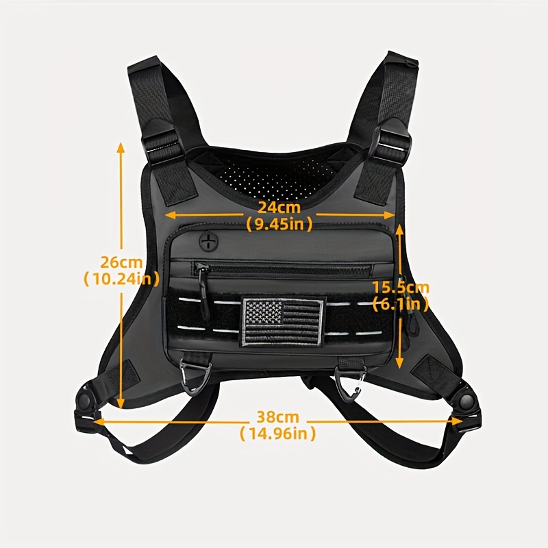 Chaleco Táctico para Correr -  - Running Hydration Vest reseña y precio