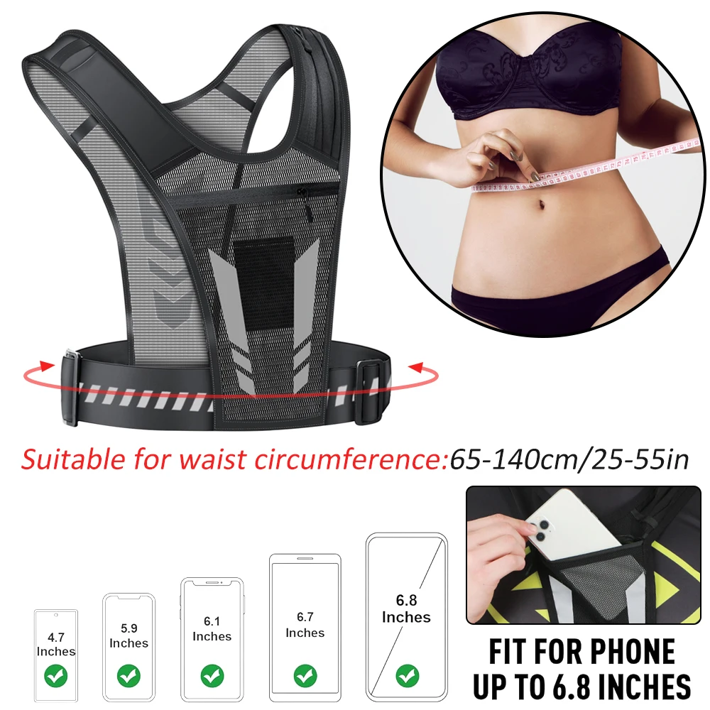OSSOHH 1 chaleco para correr,  - Running Hydration Vest reseña y precio