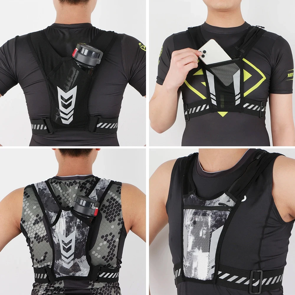 OSSOHH 1 chaleco para correr,  - Running Hydration Vest reseña y precio